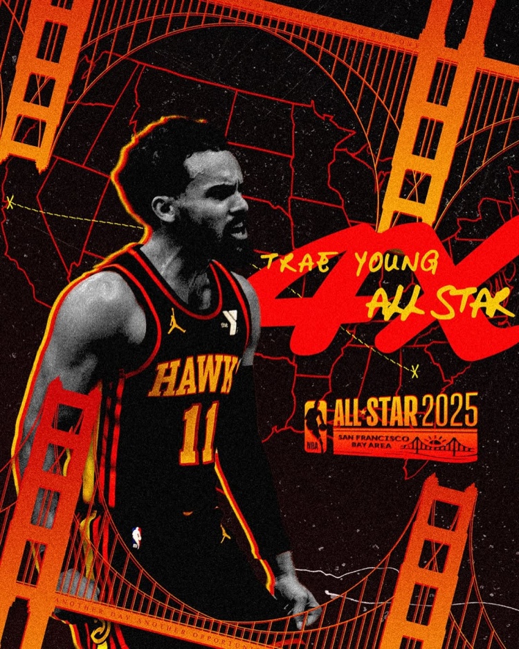  遞補入選全明星陣容！特雷-楊：生活中有些事比自己重要 4次啦