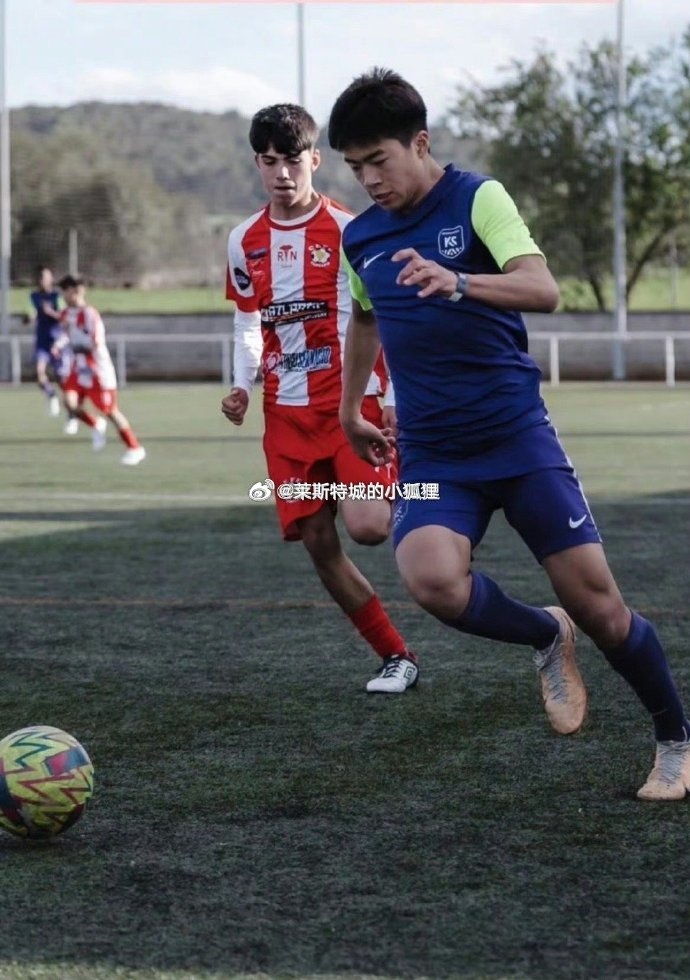  效力巴達洛納U16的中國球員汪修昊，入選西班牙加泰羅尼亞大區隊