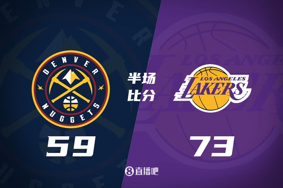  水銀瀉地的進(jìn)攻火力次節暫緩！東契奇25分 湖人半場(chǎng)領(lǐng)先掘金14分